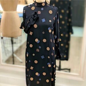 Parisian Black Sheath Dress - sz 38